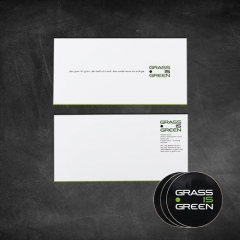 GRASS IS GREEN Sportsmanagement GmbH - Referenz Screendesign + Print