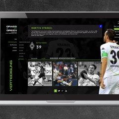 GRASS IS GREEN Sportsmanagement GmbH - Referenz Screendesign + Print